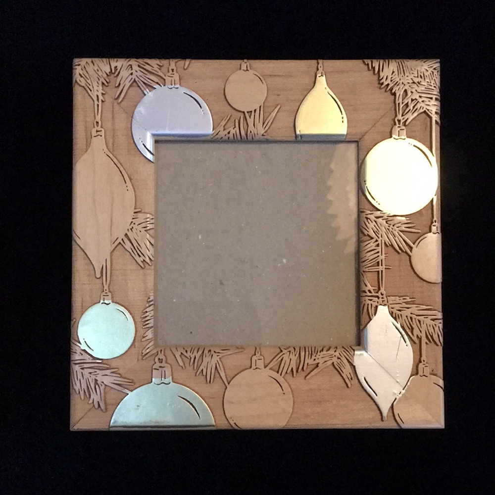 Lasercraft Ornament Photo Frame